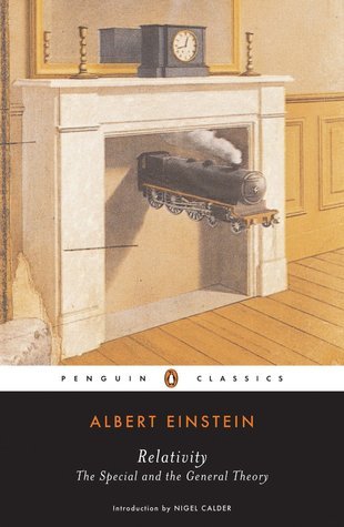 Book cover: Relativity · Lightning, a train, and simultaneity by Albert Einstein